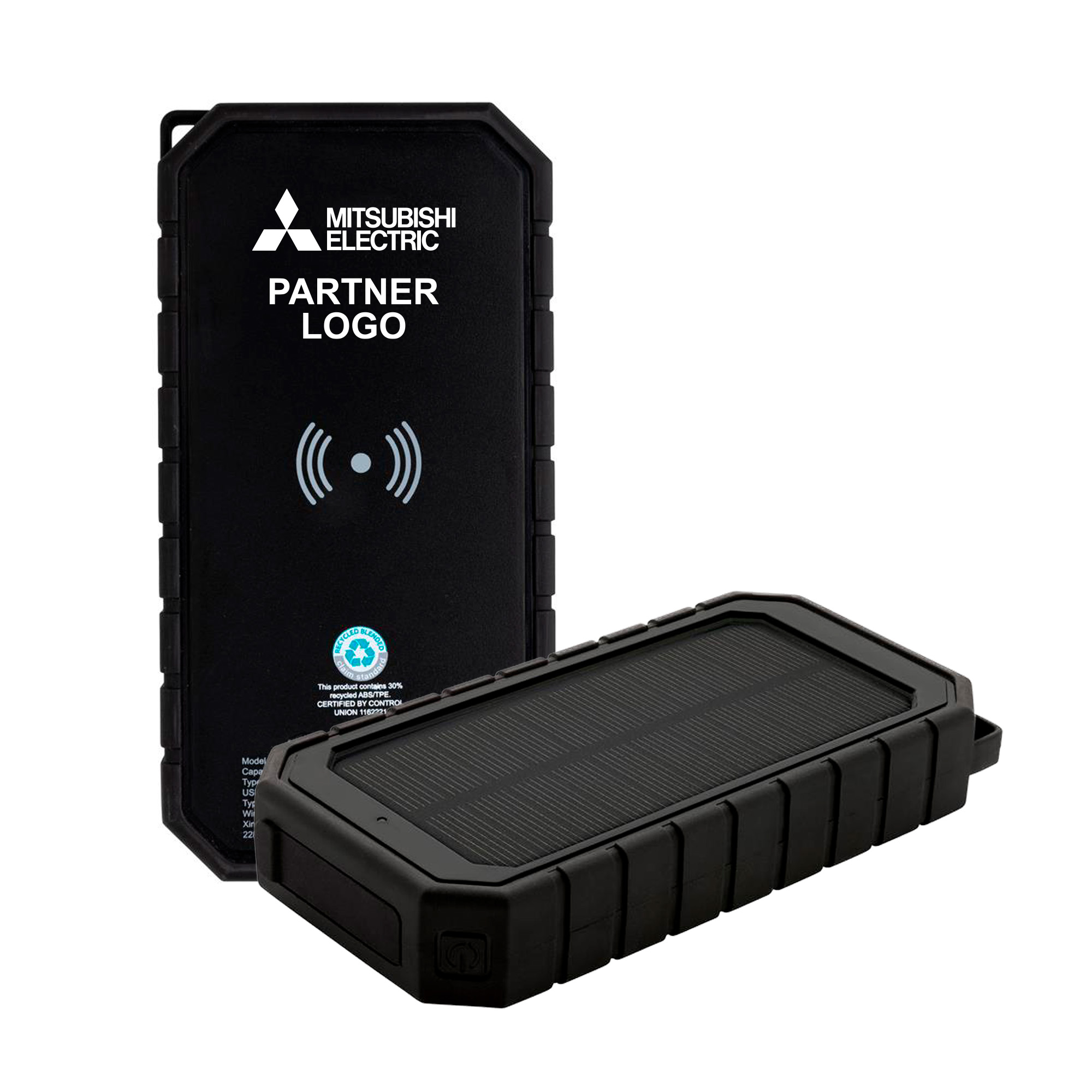 RCS Recycled Plastic Solar Powerbank